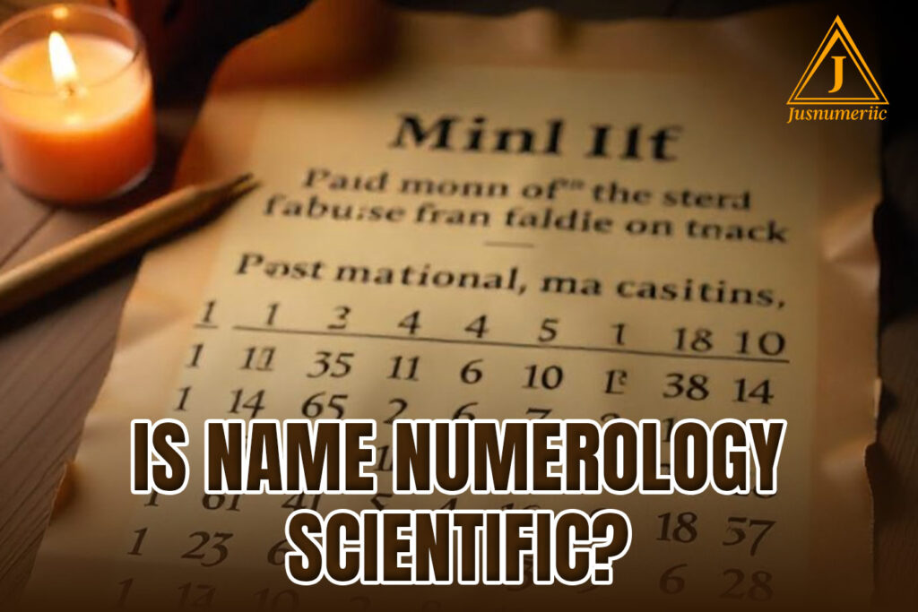 Is Name Numerology Scientific