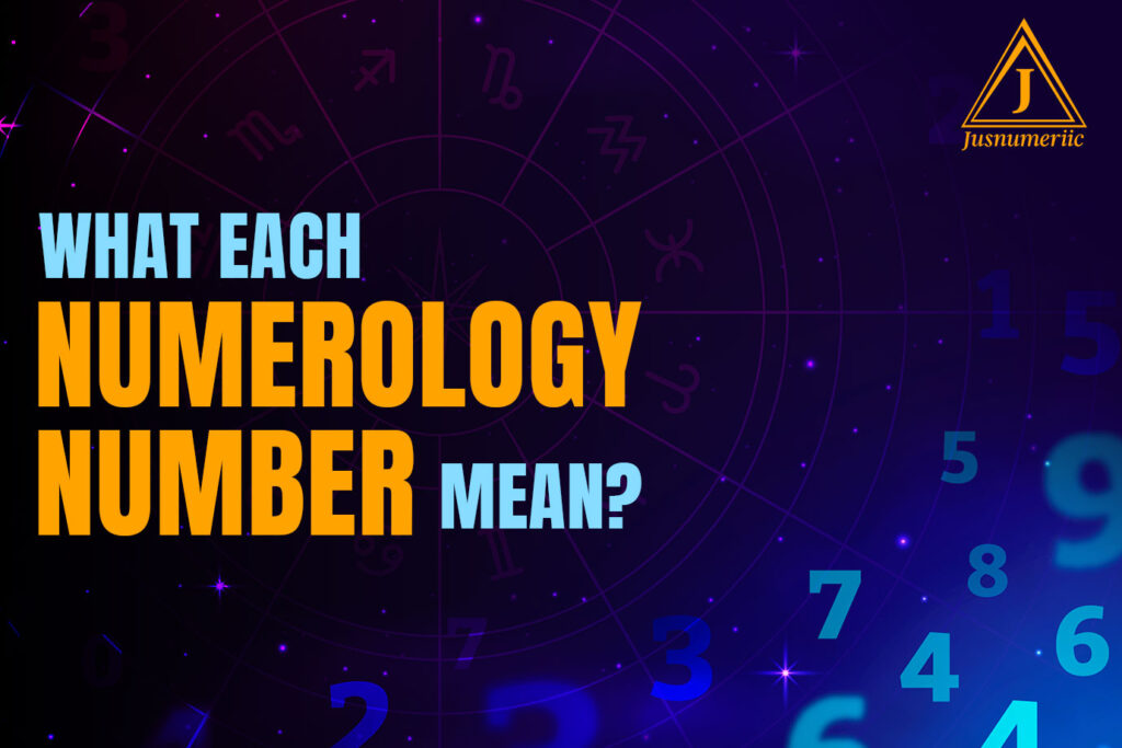 What Each Numerology Number Means