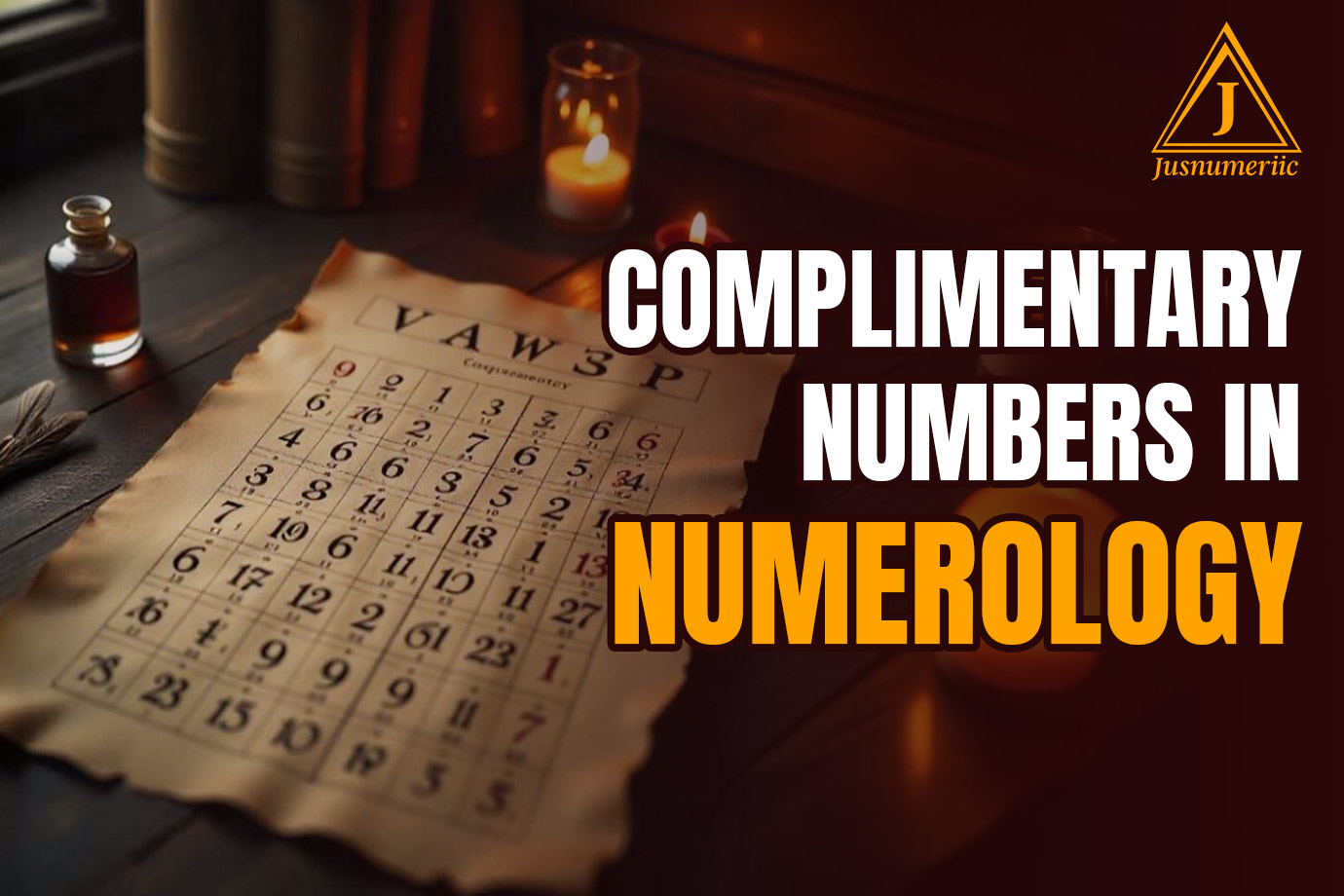 Complimentary numbers in numerology
